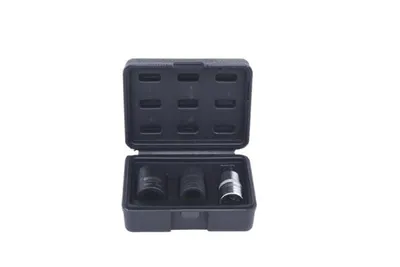 Produktbild von KS Tools 150.2140, Steckschlüssel-Satz, 1/2", 3 Kopf/Köpfe, Chrom-Vanadium-Stahl, DIN 3120, ISO 1174, 365 g