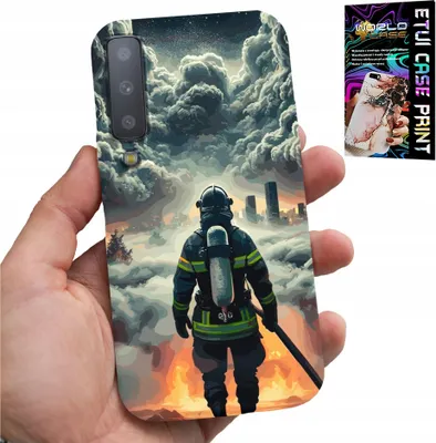 Produktbild von Etui Für Samsung A7 2018 - Feuerwehrmann Feuerwehrmann Etui