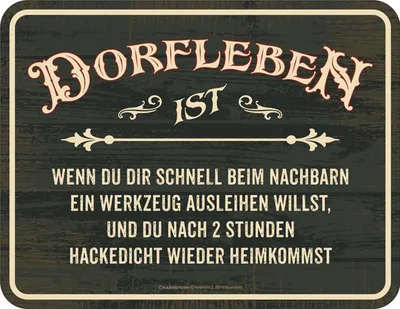 Produktbild von Fun - Magnete - Dorfleben Werkzeug
