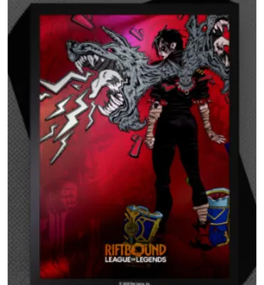 Produktbild von Riftbound Unleashed Art Sleeves Vi Piltover Enforcer