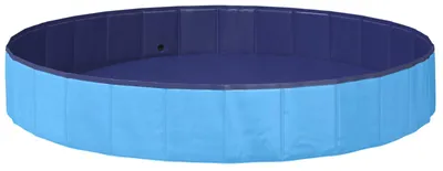Immagine prodotto di Piscina per cani vidaXL blu Ø200 x 30 cm in PVC spesso