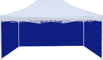Produktbild von Aga Seitenwände für Verkaufsstand 3x4,5m Blau