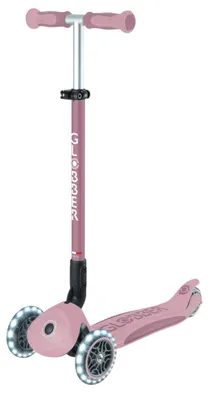 Productafbeelding van Globber - "GOUP Deluxe" rolstoel met zitje, lichtgevend, model PP12932 (one size) (roze)