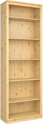Produktbild von Buple Regal , Bücherregal 5 Ablagen gebeitzt gewachst.