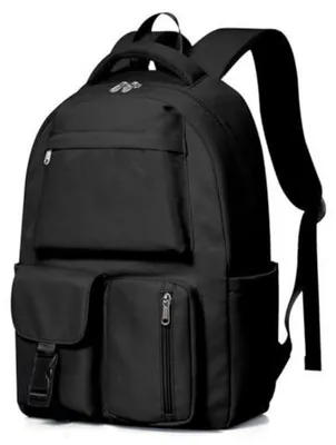 Productafbeelding van Rugzak voor tieners, antiediefstal, laptopcompartiment (14 inch), zwart, 45x30x14 cm, 18 liter