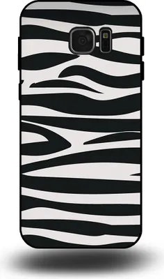 Produktbild von Smartphonica Handyhülle passend für Samsung Galaxy A32 5G mit Zebradruck - TPU-Hülle mit Zebradruck-Design - Schwarz Weiß