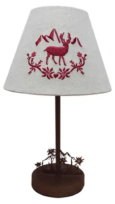 Produktbild von Clayre & Eef Tischlampe Braun Holz
