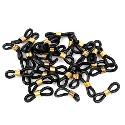 Produktbild von 30 Brillenschlaufen Brillenkettenhalter Brillenketten-Verbinder Ösen Brillenband