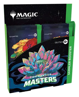 Obrázok produktu pre Magic the Gathering Commander Masters Sammler Booster Display (4) deutsch