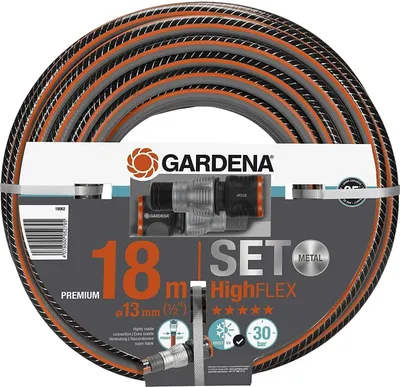 Produktbild von Gardena Gartenschlauch Wasserschlauch Schlauch Comfort HighFlex 18m 18062-20