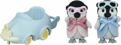 Produktbild von Epoch Sylvanian Families Baby Pinguin Ride N Play Figuren Mehrfarbig  Mehrfarbig One Size