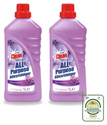 Produktbild von 2 x At Home Allesreiniger Floral - 1 l - Vorratspackung - 2 Stücke