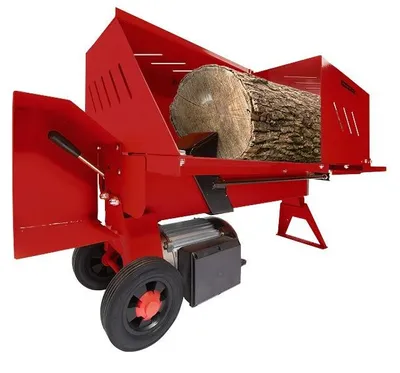 Obrázek produktu pro MTF LHS 5T H Elektrický štípač polen Štípač palivového dřeva štípací síla 5t, 1500 W, délka polena 52 cm, pojezdové zařízení