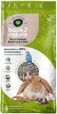 Produktbild von Back 2 Nature: Streu für Nager und Katzenstreu - 30 Liter
