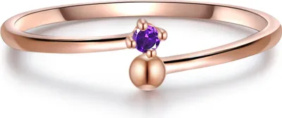 Produktbild von Glanzstücke München Ring Sterling Silber Amethyst 50080269 58