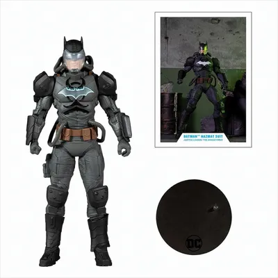 Produktbild von McFarlane Toys DC Multiverse Actionfigur Batman Hazmat Suit 18 cm MCF15146