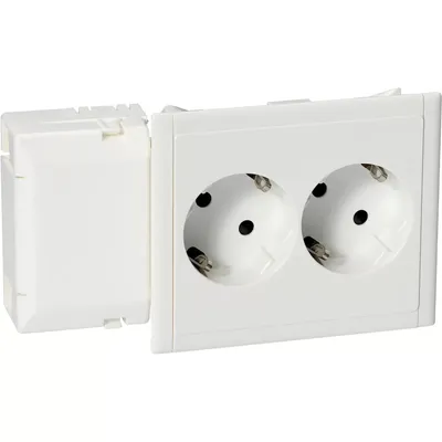 Produktbild von Schneider Electric Doppelsteckdose 5951512
