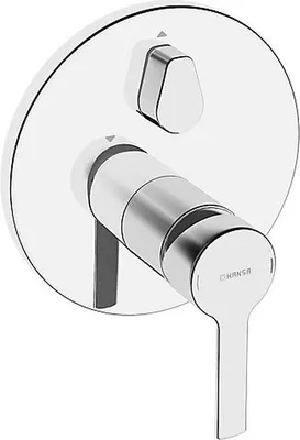 Produktbild von Hansa Fertigmontageset HANSARONDA für Einhand-Wannen-Batterie mit Sicherungseinrichtung verchromt