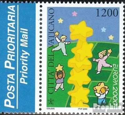 Produktbild von Briefmarken Vatikanstadt 2000 Mi 1345 (kompl.Ausg.) gestempelt Europa