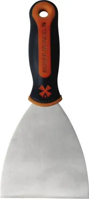 Obrázok produktu pre Špachtľa / omietací nôž, 127 mm čepeľ z nehrdzavejúcej ocele, rukoväť z bimateriálu - MONDELIN