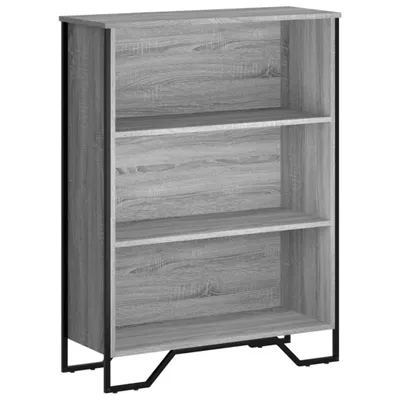 Produktbild von vidaXL Bücherregal Grau Sonoma 80x31x106 cm Holzwerkstoff