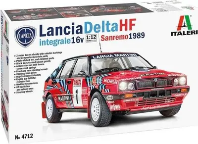 Obrázok produktu pre ITALERI 510004712 1:12 Lancia DELTA 16VHF integ