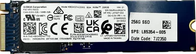 Produktbild von KIOXIA BG4 256GB M.2 NVMe SSD PCIe 3.0 x4 2280