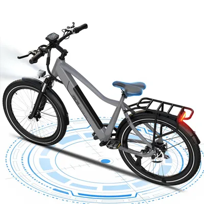 Produktbild von RCB G5 Trekking E-Bike 27,5 zoll, 250W Drehmomentsensor, bis 90 km Reichweite, 25 km/h, 7-Gang, Scheibenbremsen,sperrbare Federgabel, App & NFC