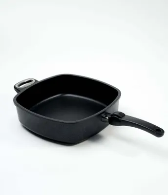 Produktbild von Der Klassiker - Schmorpfanne, quadratisch - 28x28 cm – 28x28 cm / Nicht Induktionsgeeignet / Fester SKK Griff
