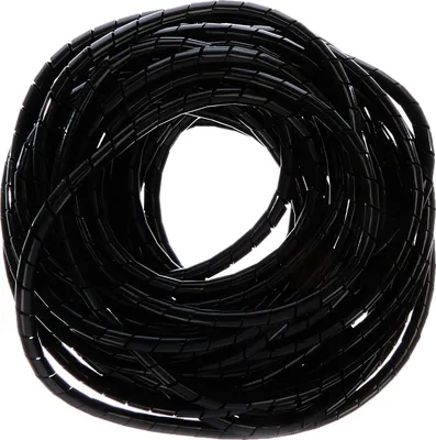 Produktbild von UNITEC Spiralschlauch 6mm x 10m Schwarz Druckluftschlauch Pneumatik