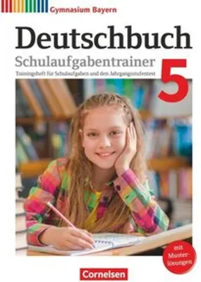 Produktbild von Deutschbuch Gymnasium 5. Jahrgangsstufe - Bayern - Schulaufgabentrainer mit Lösungen