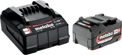 Produktbild von Metabo 685192000 Akku-Set 18V Li-Ion (4,0 Ah) , Akku und Ladegerät (685192000)
