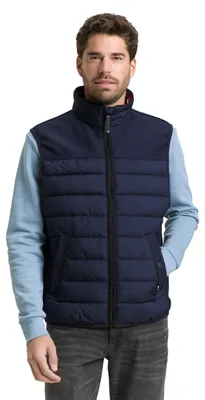 Produktbild von TOM TAILOR Hybridweste mit Stehkragen