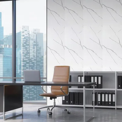 Produktbild von Eikuavons Wandpaneele 120×60 cm in weißer Marmoroptik – 12er-Set aus Verbundwerkstoff
