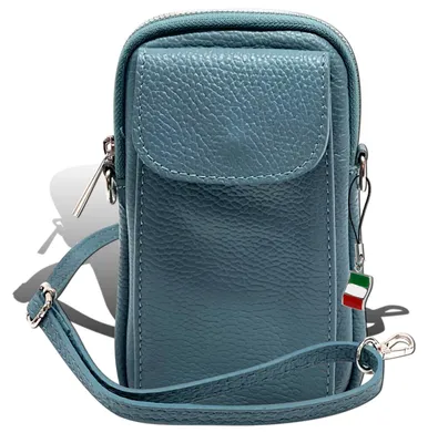 Produktbild von Florence Tasche hellblau Leder Handtasche D2OTF827H