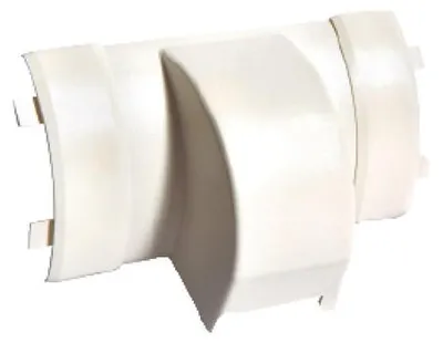 Produktbild von Deckenabzweig-T-Stück für 40 x 40 mm Leisten, weiß, Tehalit