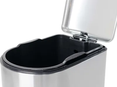 Produktbild von KITCHEN MOVE FULLER 40L Tret-Abfallsammler in elegantem Edelstahl-Design