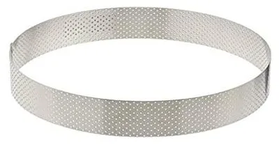 Imagen del producto de de Buyer 3098.10, diámetro de 28,5 cm, acero inoxidable, con agujeros
