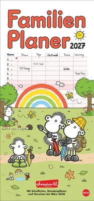 Produktbild von sheepworld Familienplaner 2027