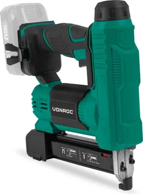 Produktbild von Vonroc 2in1 Akku Tacker & Nagelpistole für Holz - 20V Nagler - Inkl. 1000 Nägel