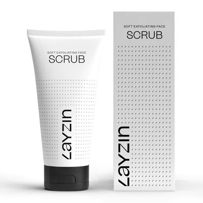 Immagine prodotto di LAYZIN Soft Exfoliating Face & Body Scrub - Scrub delicato per la pelle sensibile - Stimola la rigenerazione cellulare - Per un colorito uniforme