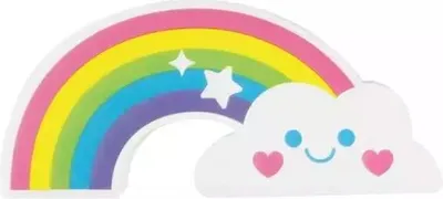 Immagine prodotto di Gomme profumate Arcobaleno grande con nuvola