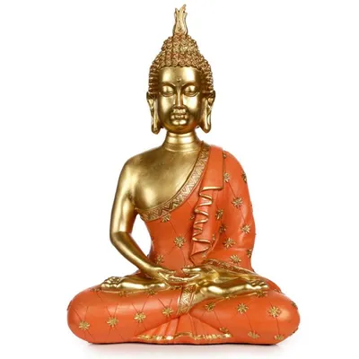 Produktbild von Buddha Gold and Orange Erleuchtung Buddha Gold and Orange Enlightenment