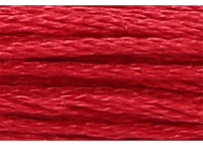 Image de Fil à tricoter Anchor Sticktwist, 8 mètres, couleur kaminrot, en coton, numéro de couleur 19, 6 brins