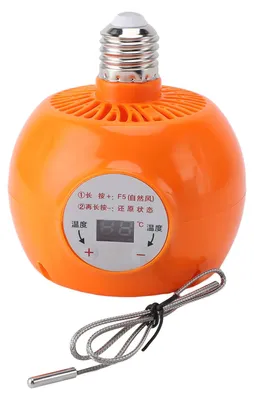 Immagine prodotto di Lampada riscaldante per pollaio E27 Protezione contro il surriscaldamento AC220V 150W 25-32°C Pollame per anatre Animali domestici Piante