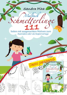 Produktbild von KitaFix Malbuch Schmetterlinge