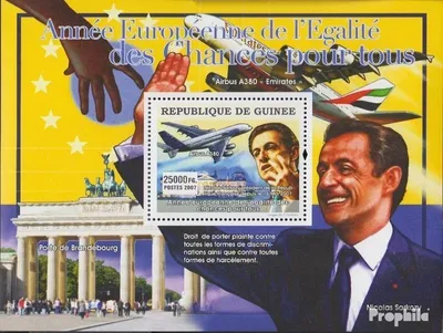 Produktbild von Briefmarken Guinea 2007 Mi Block1387 postfrisch Chancengleichheit