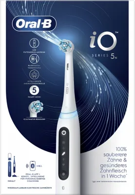 Zdjęcie produktu dla Szczoteczki do zębów Oral-B serii 5 iO białe