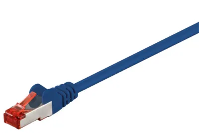 Produktbild von CAT 6 Netzwerkkabel  S/FTP, blau, 1.5m
