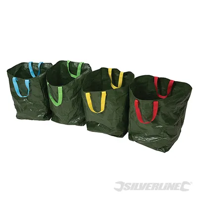 Zdjęcie produktu dla Silverline 410631 Worki na śmieci, 4 szt